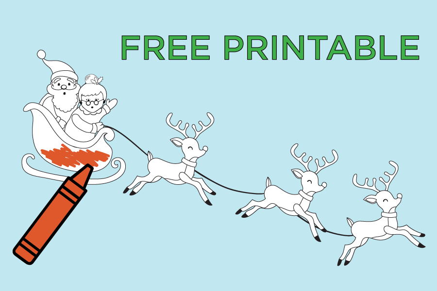 free Christmas activity printable