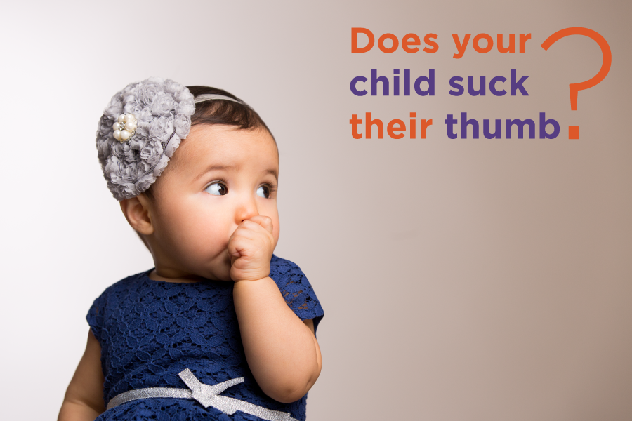 If your child is thumb-sucking, pay attention to changes in the mouth and the frequency of the thumb
