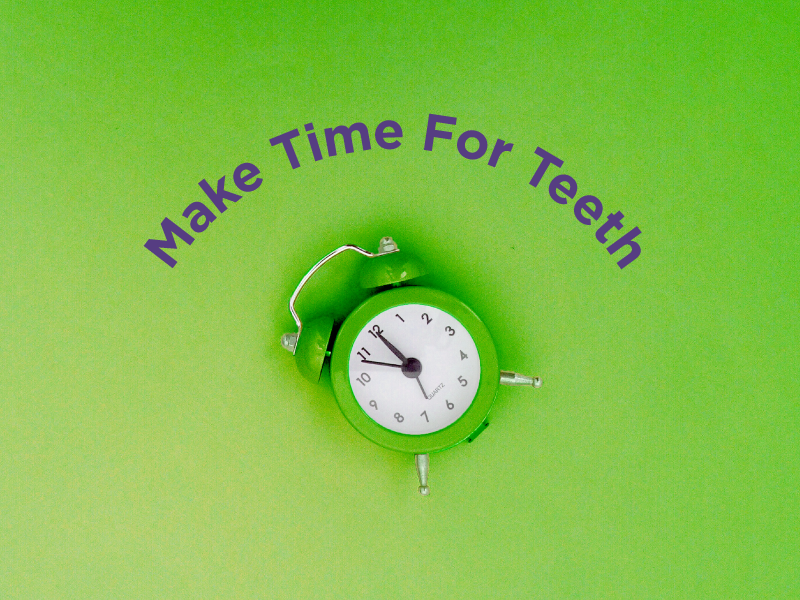 A good dental routine includes thoroughly brushing with a fluoride toothpaste for two minutes in th