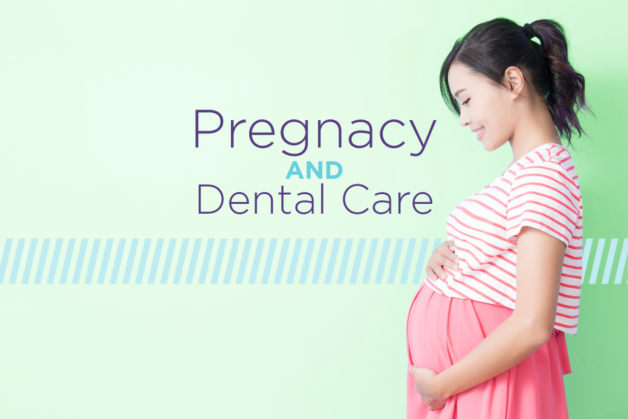 image of smiling pregnant woman 