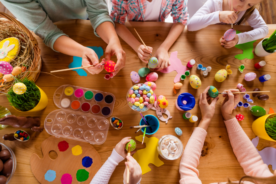 These three Spring crafts for kids are fun at any age and come with oral health reminders! 