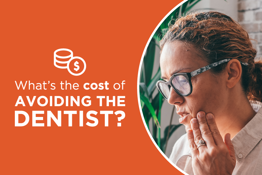 Does the cost of a dental appointment keep you from your cleanings?