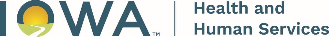 State of Iowa Department of Health and Human Services Logo