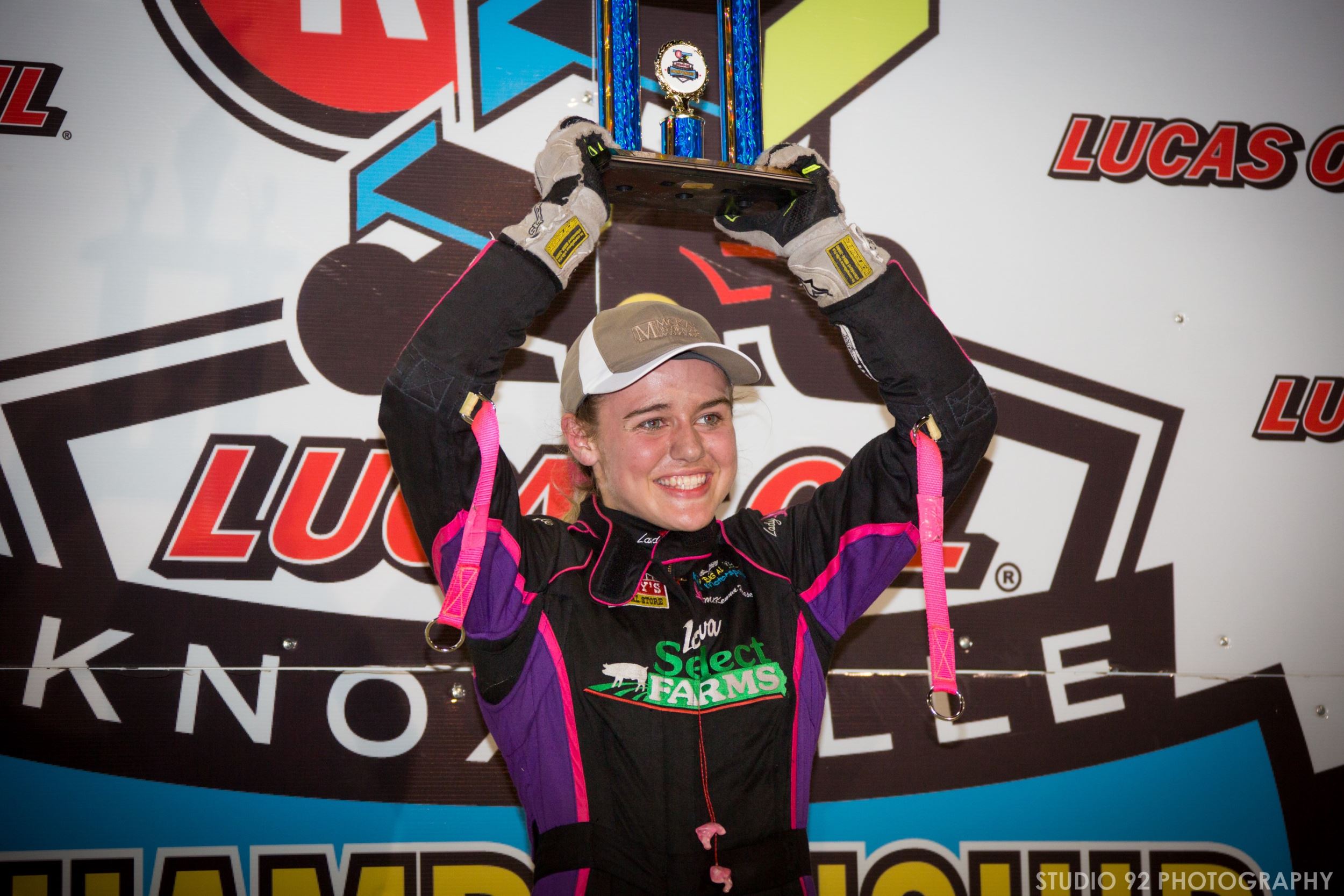 McKenna First Knoxville Feature Win