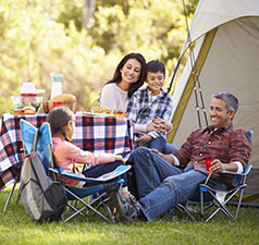 Family camping